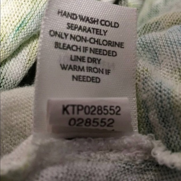 J. Jill Love Tropical Island Palm Tree Linen Tank - Picture 7 of 8